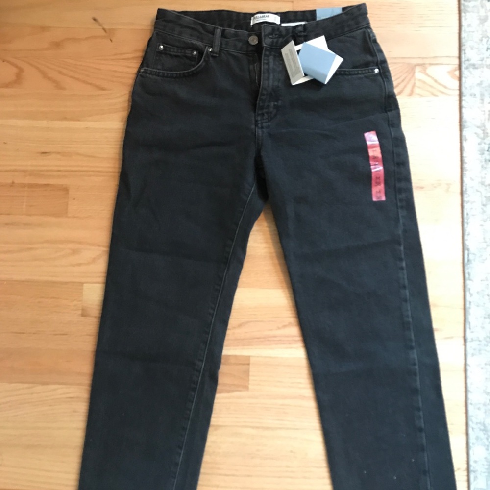 ASOS black mom jeans